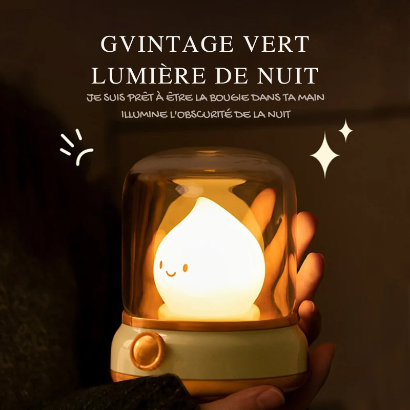 Lamp Table Veilleuse LED au kérosène Belle bougie sans flamme