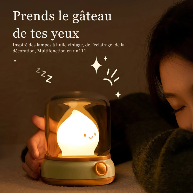 Lamp Table Veilleuse LED au kérosène Belle bougie sans flamme