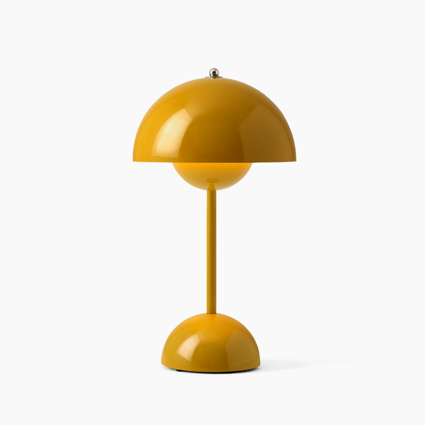 Lampe de Table Flowerpot V2 - Design Iconique par Verner Panton, Dimmable et Sans Fil