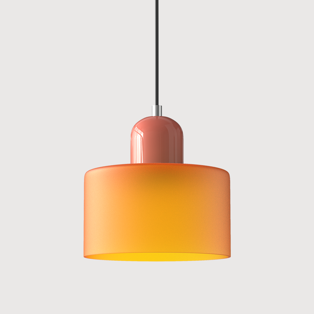 Lampe Suspendue en Verre – Design Créatif Bauhaus