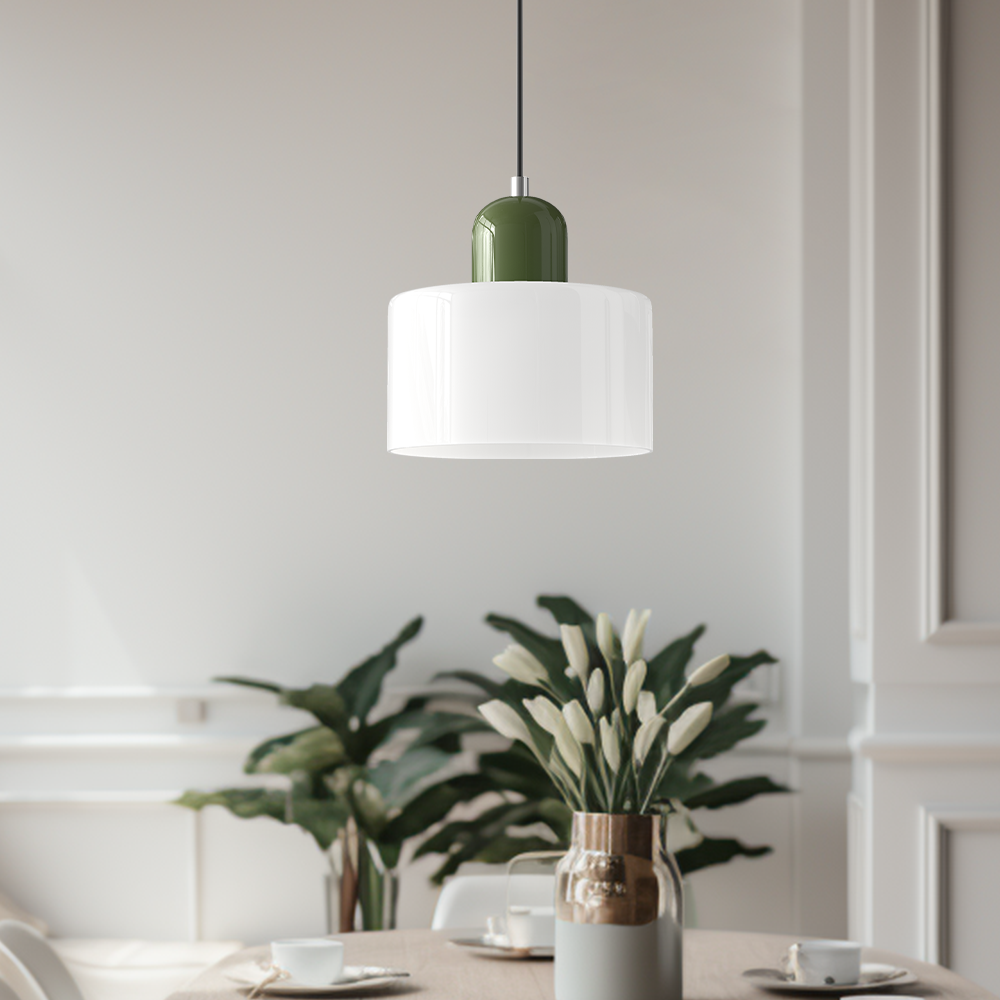 Lampe Suspendue en Verre – Design Créatif Bauhaus