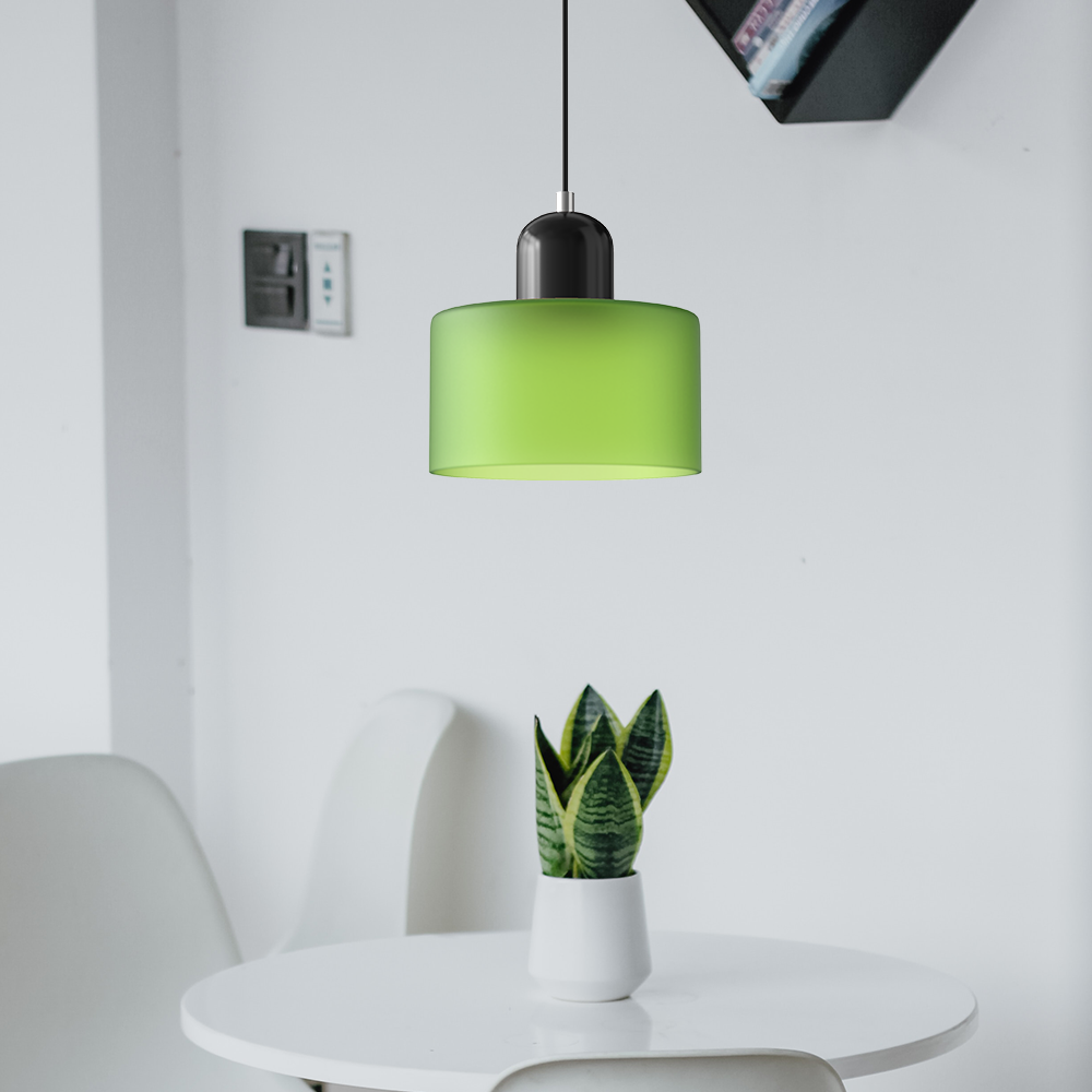 Lampe Suspendue en Verre – Design Créatif Bauhaus
