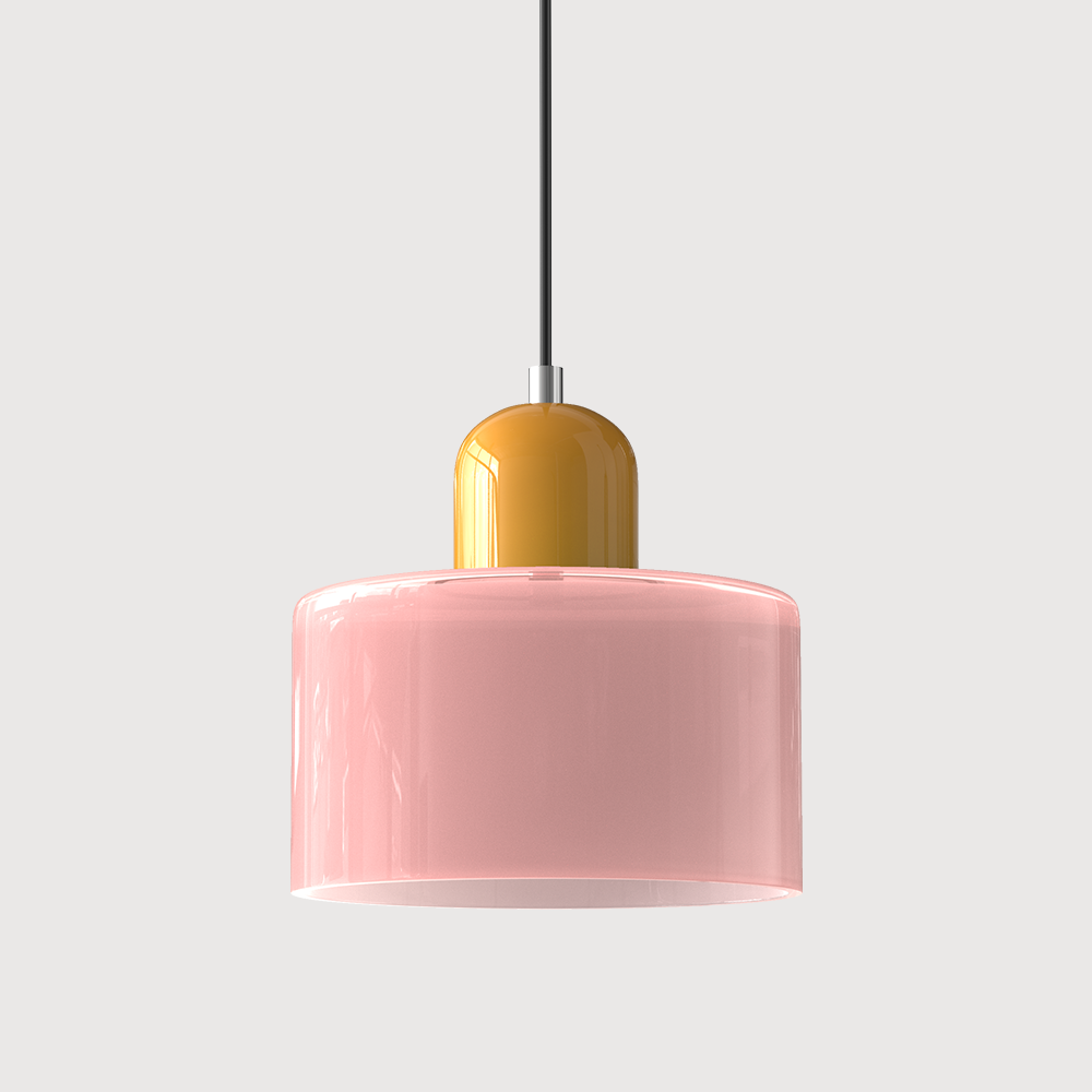 Lampe Suspendue en Verre – Design Créatif Bauhaus