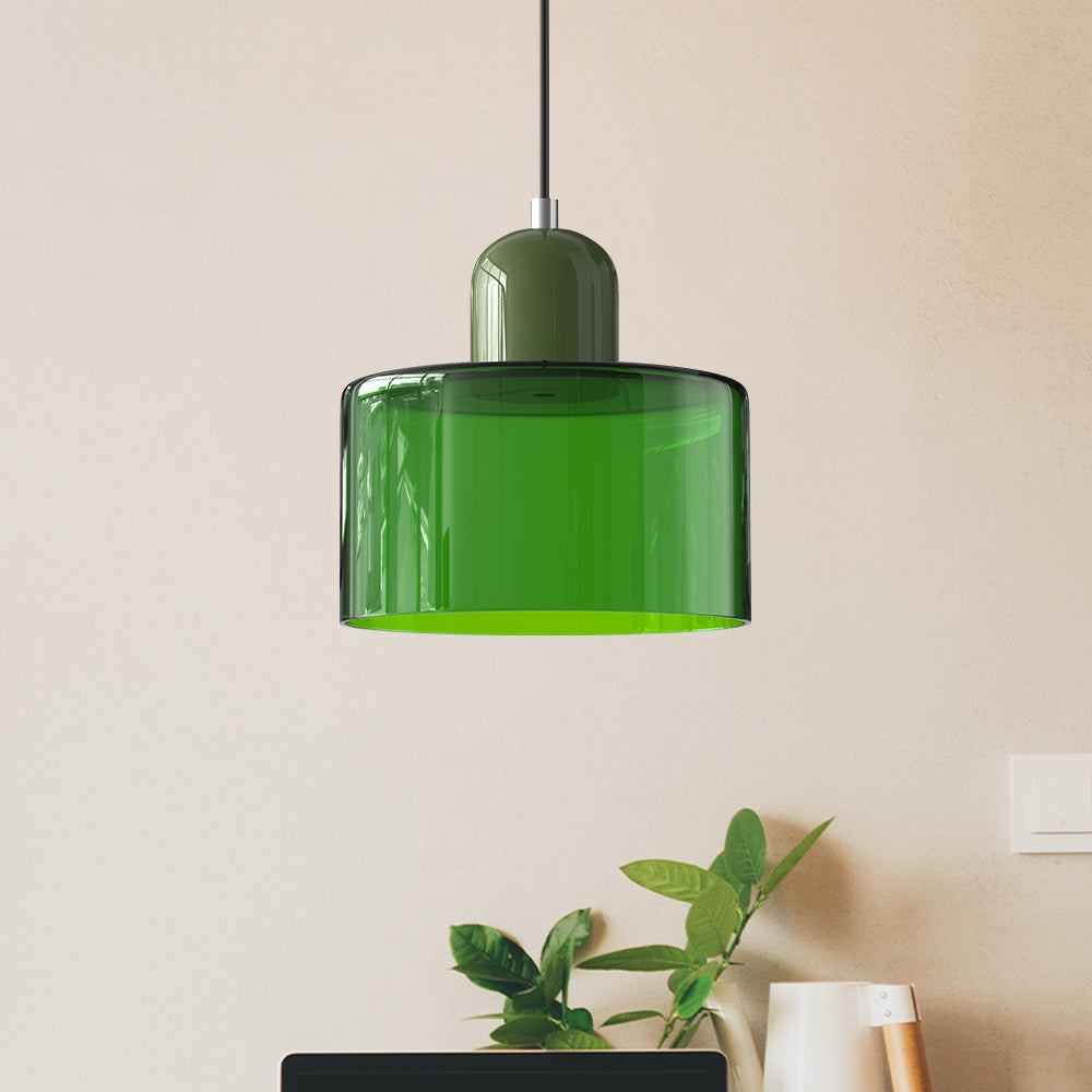 Lampe Suspendue en Verre – Design Créatif Bauhaus