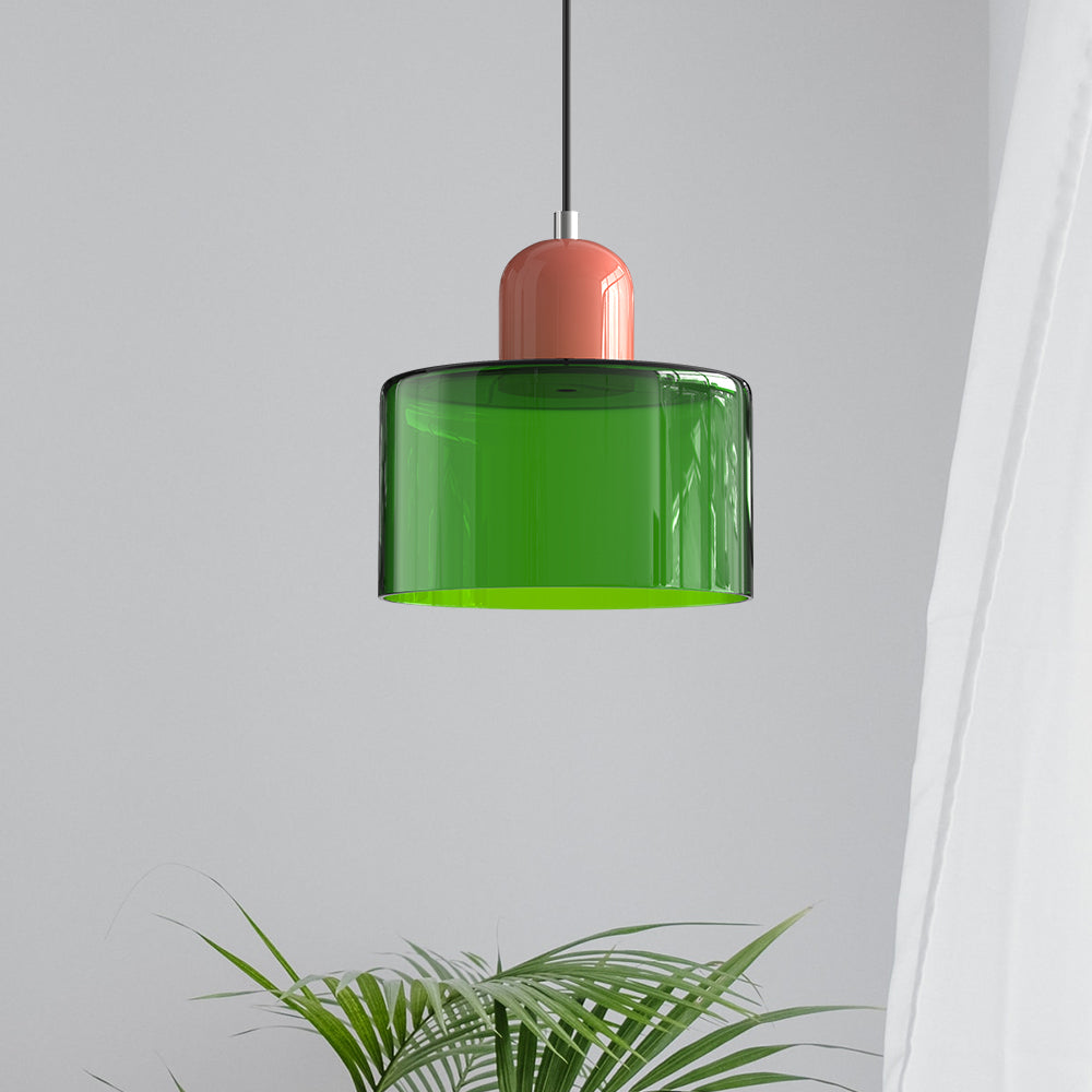 Lampe Suspendue en Verre – Design Créatif Bauhaus