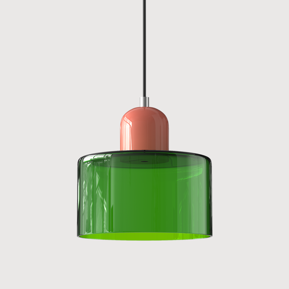 Lampe Suspendue en Verre – Design Créatif Bauhaus