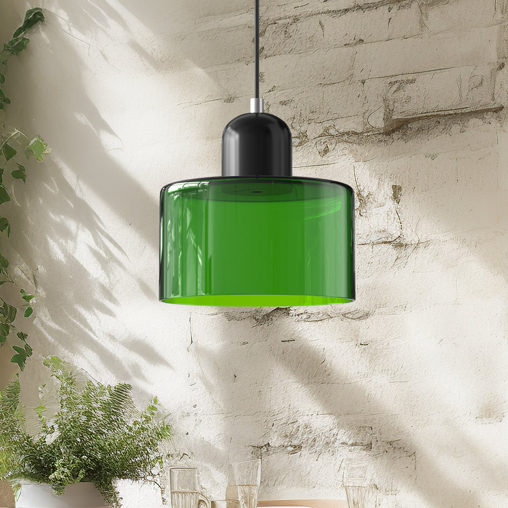 Lampe Suspendue en Verre – Design Créatif Bauhaus