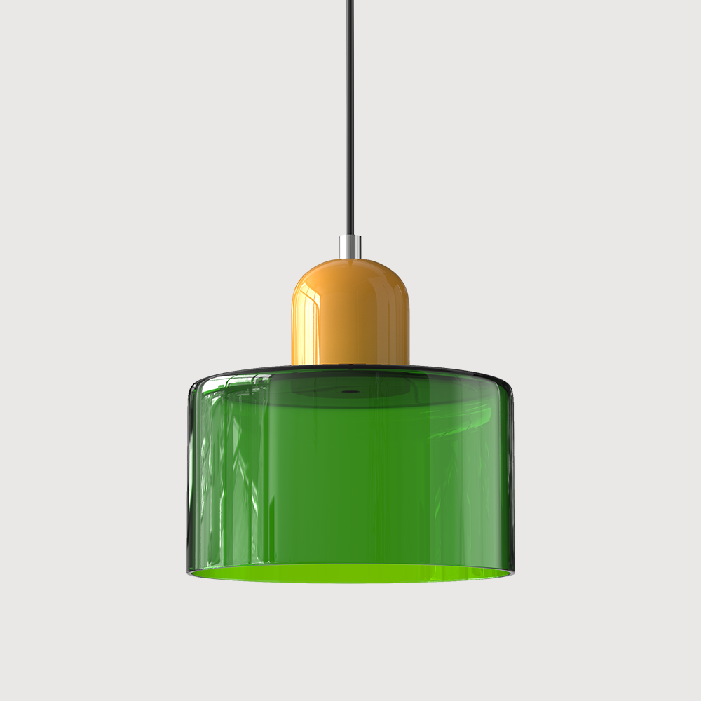 Lampe Suspendue en Verre – Design Créatif Bauhaus