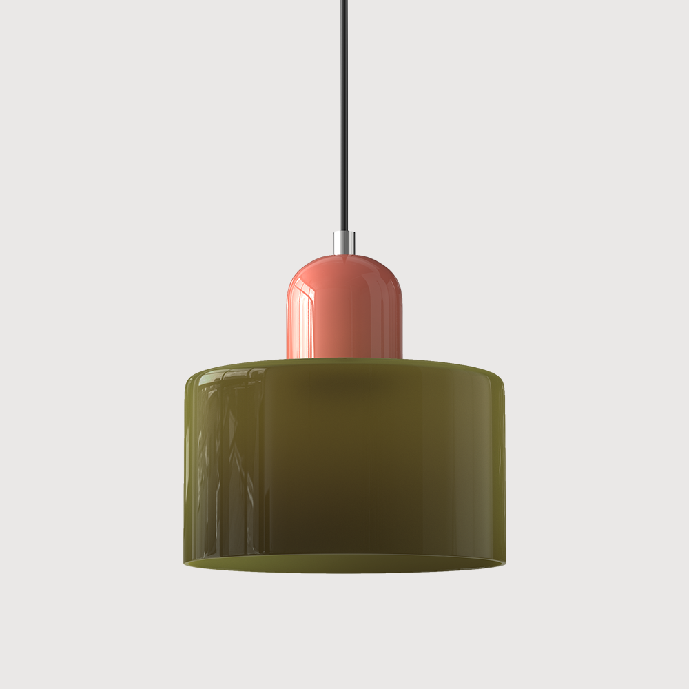 Lampe Suspendue en Verre – Design Créatif Bauhaus