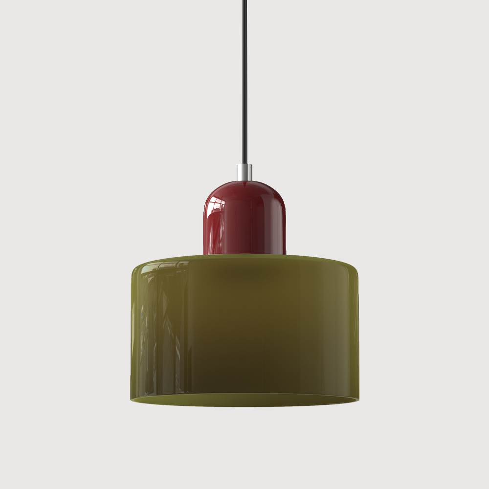 Lampe Suspendue en Verre – Design Créatif Bauhaus