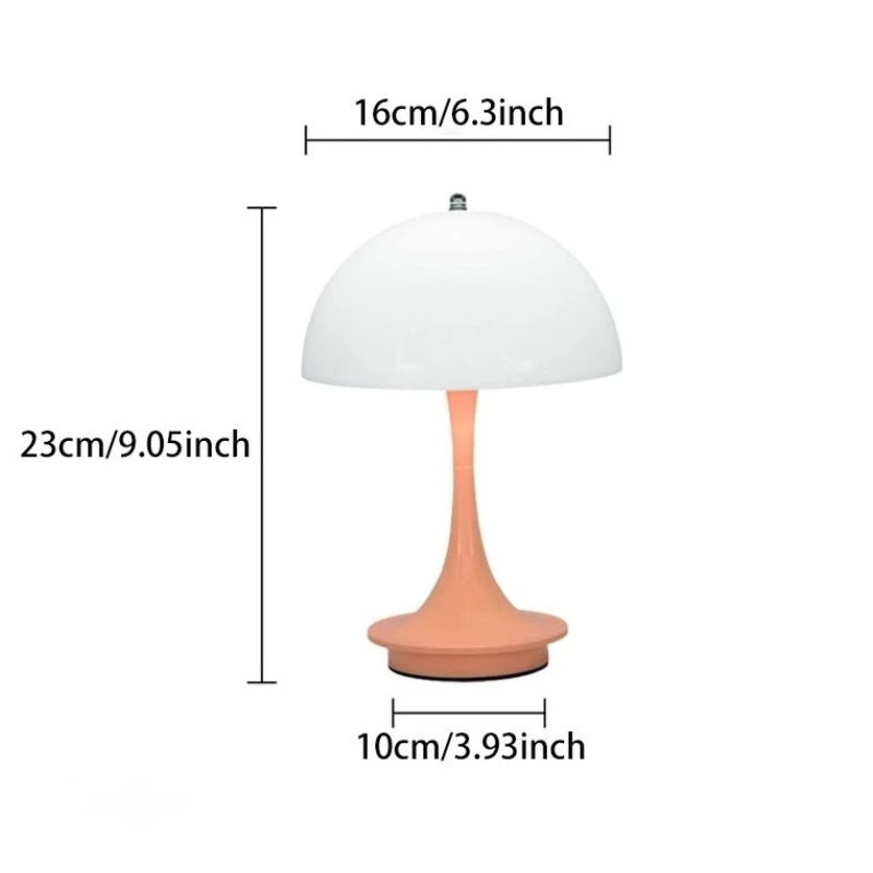 Mushroom Glow – wiederaufladbare Tischlampe über USB