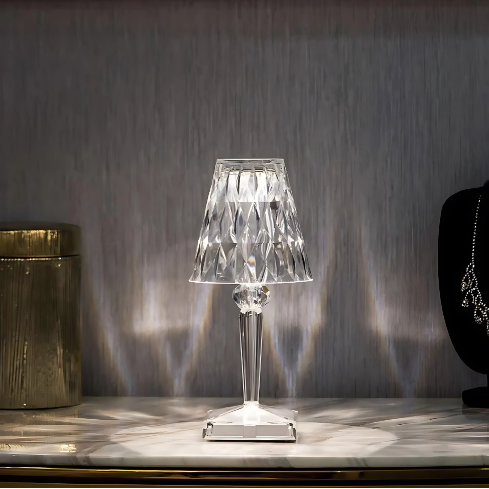 PRISMA - Transparente Lampe, LED