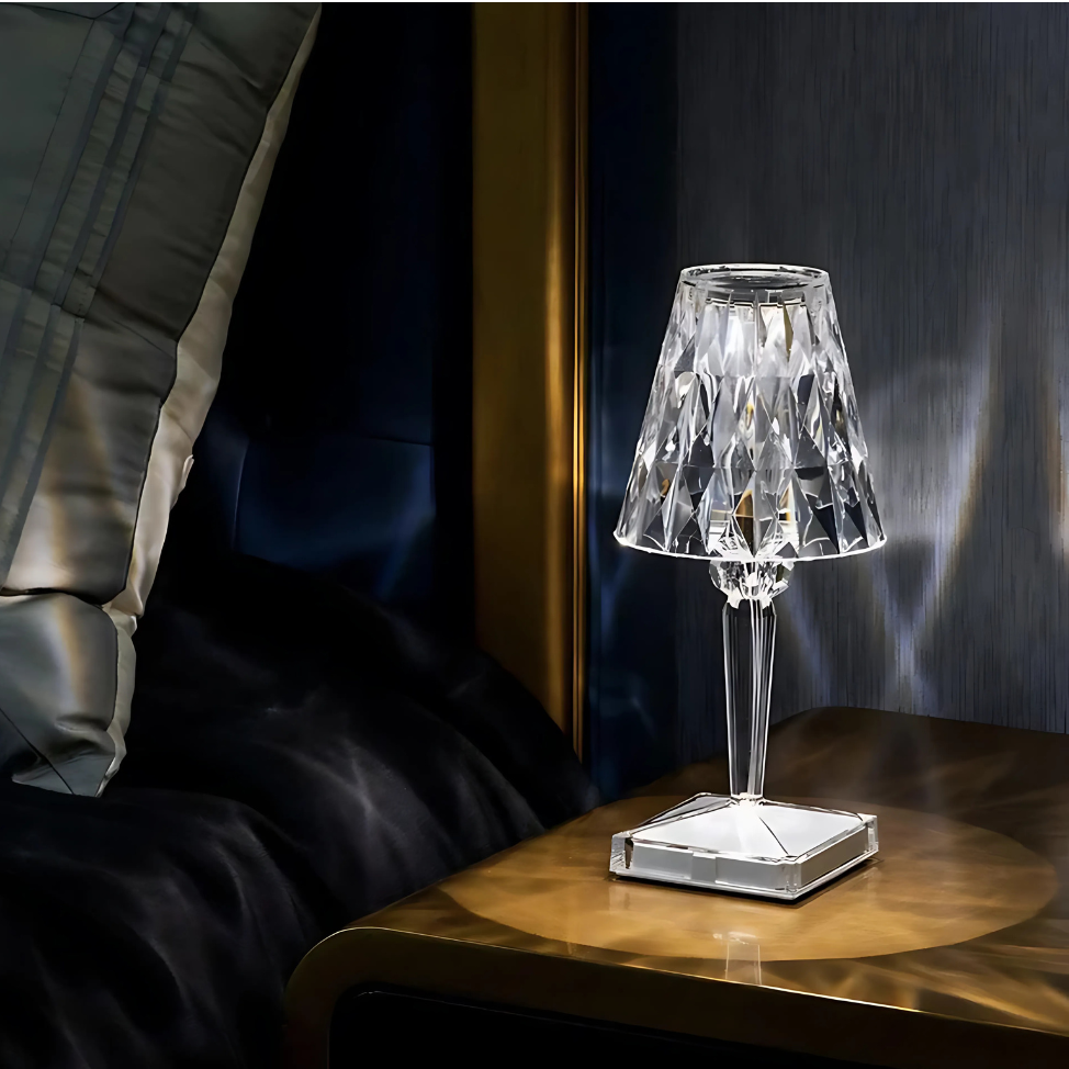 PRISMA - Transparente Lampe, LED