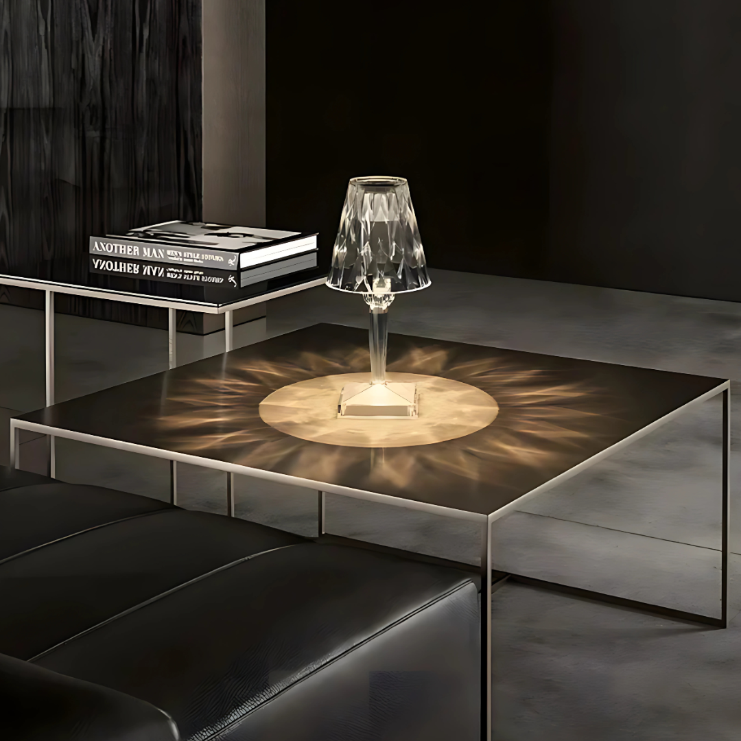 PRISMA - Transparente Lampe, LED