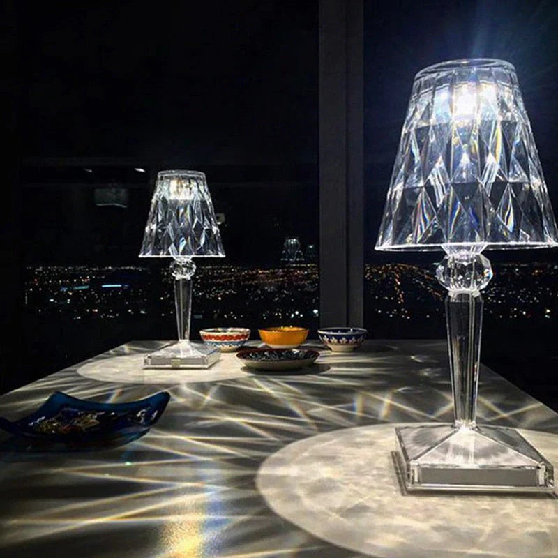 PRISMA - Transparente Lampe, LED
