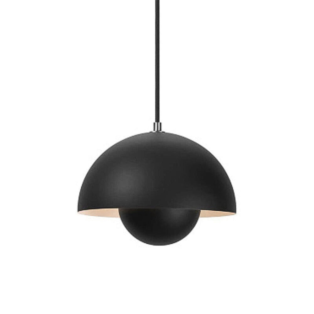 Lustre coloré en demi-cercle