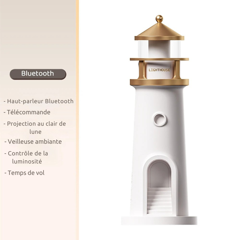 Lampe de table phare veilleuses lunaires