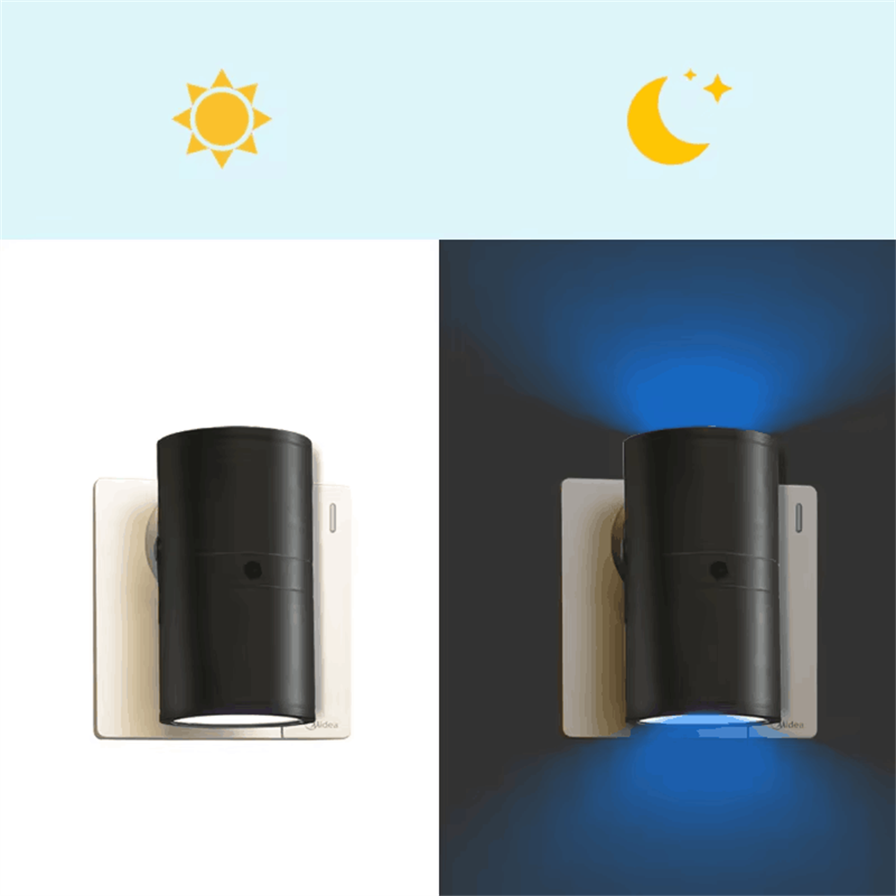 Lampe LED – Veilleuse Murale à Brancher sur Prise -37