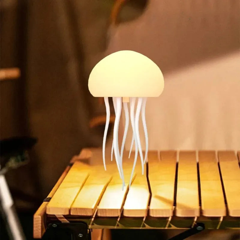 RGB-Quallen-Tischlampe