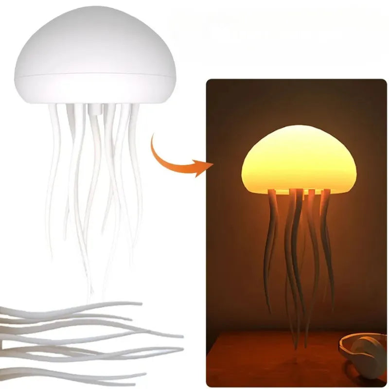RGB-Quallen-Tischlampe