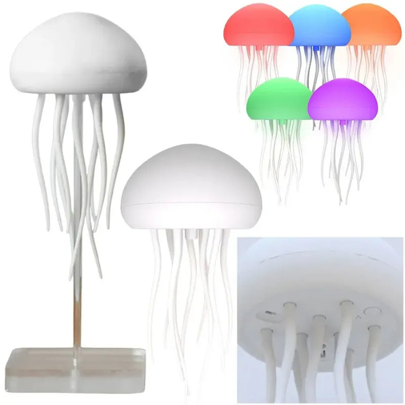 RGB-Quallen-Tischlampe