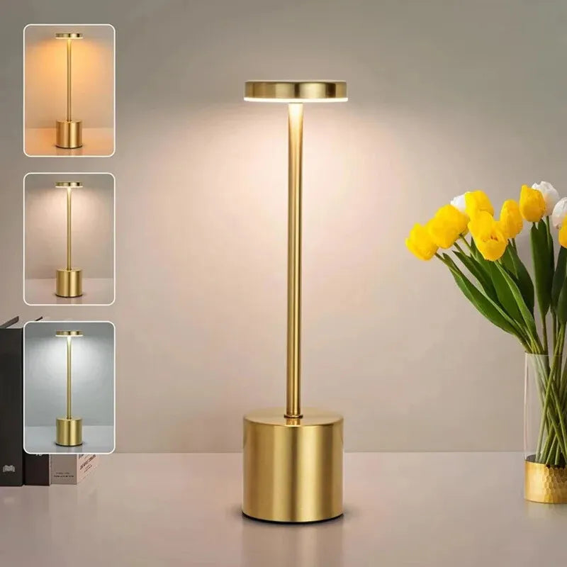 Lampe de table rechargeable
