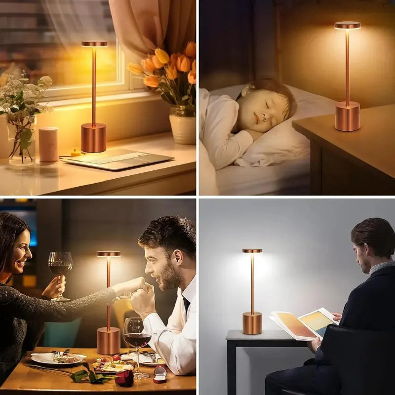 Lampe de table rechargeable