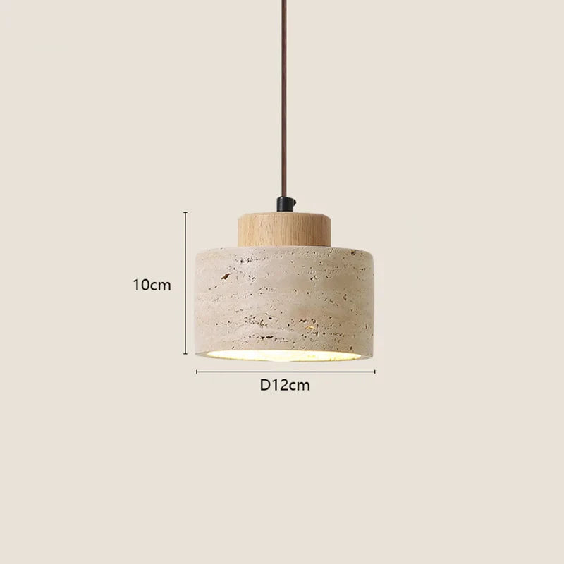 Suspension en Pierre Jaune Naturelle