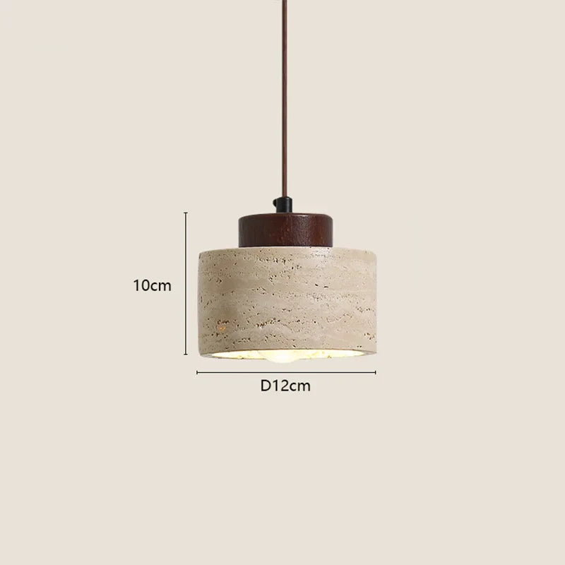 Suspension en Pierre Jaune Naturelle