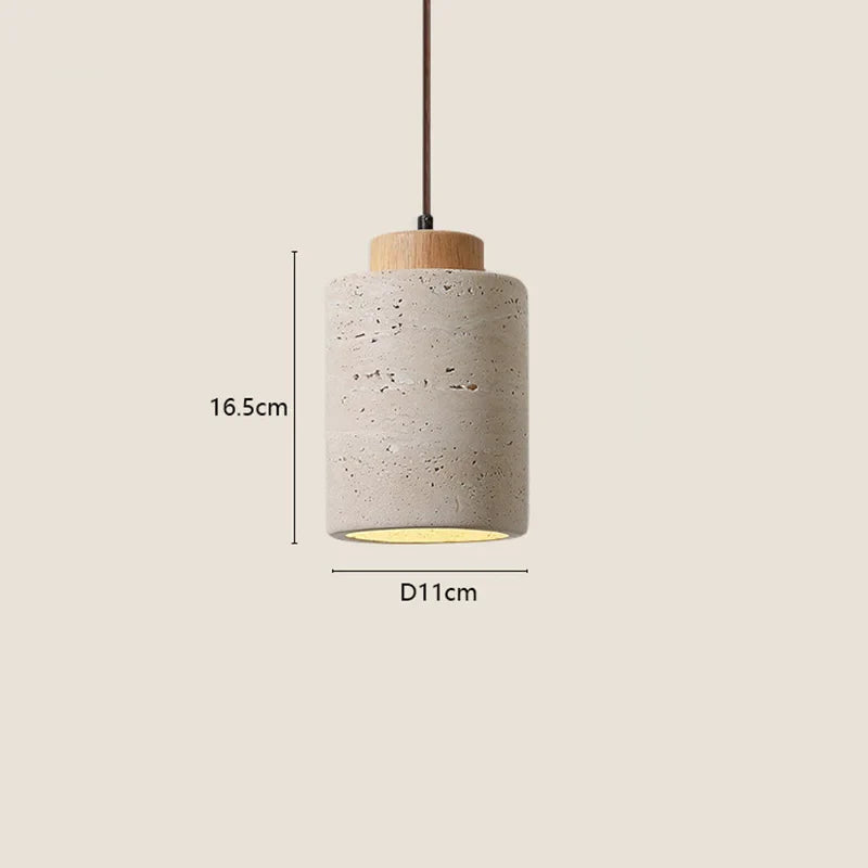 Suspension en Pierre Jaune Naturelle