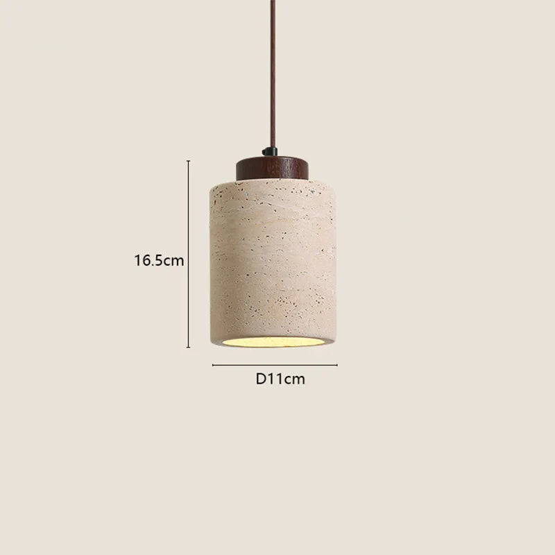 Suspension en Pierre Jaune Naturelle