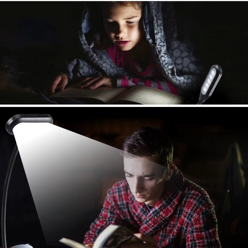 Mini Lampe LED de Lecture - Protection des Yeux