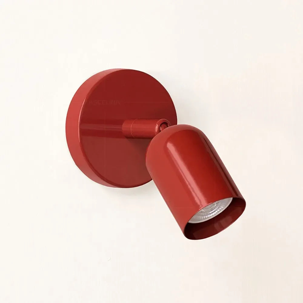 Applique murale LED Nordic Rotate – Luminaire minimaliste avec tête pivotante pour chambre, salon