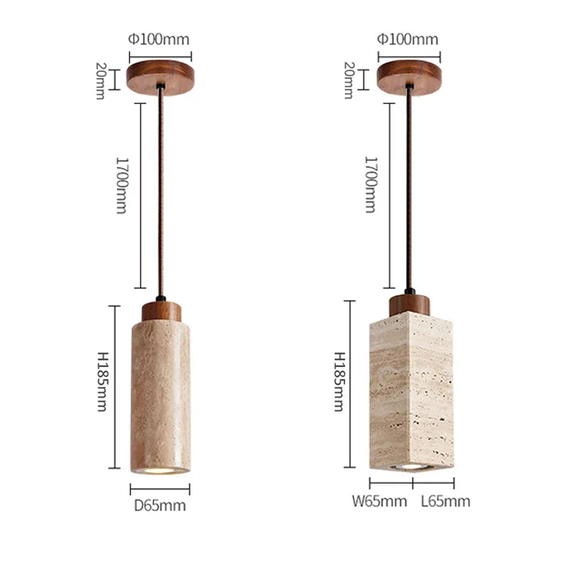 Suspension Marbre