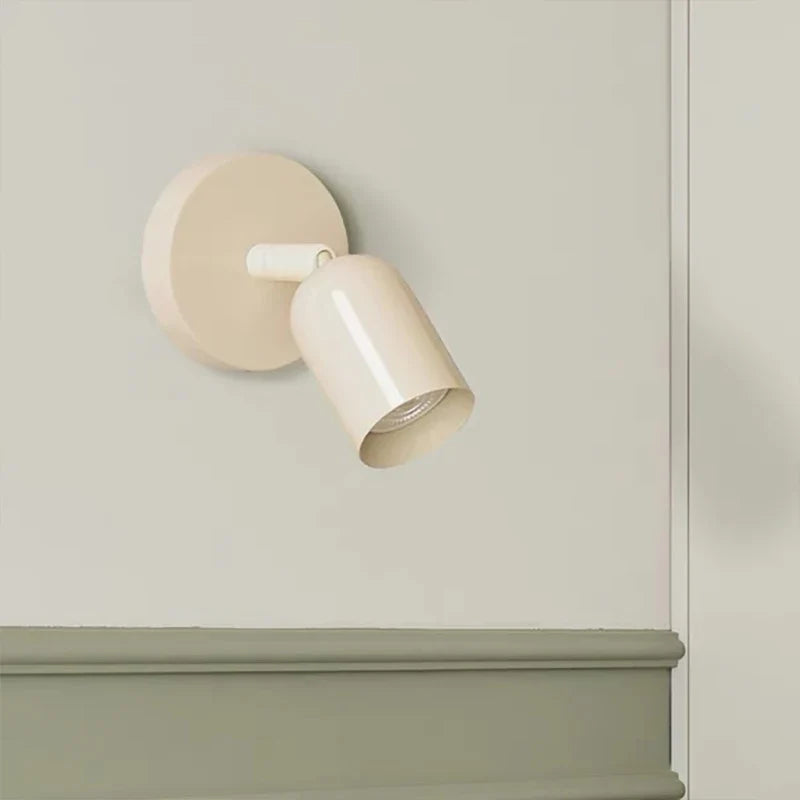Applique murale LED Nordic Rotate – Luminaire minimaliste avec tête pivotante pour chambre, salon
