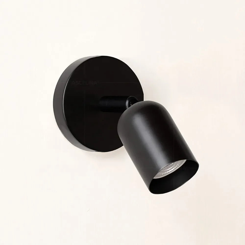 Applique murale LED Nordic Rotate – Luminaire minimaliste avec tête pivotante pour chambre, salon