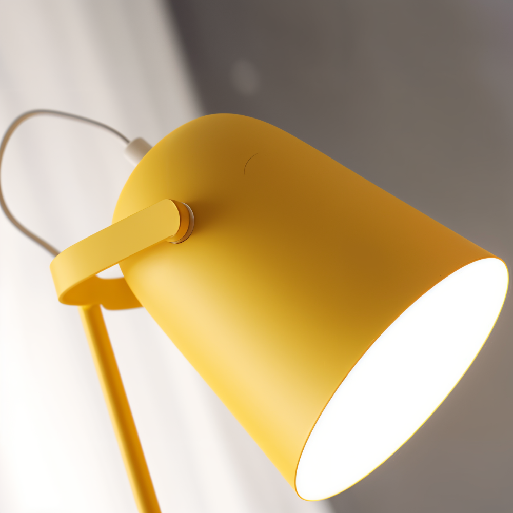 Drehbare Tischleuchte mit modernem Design