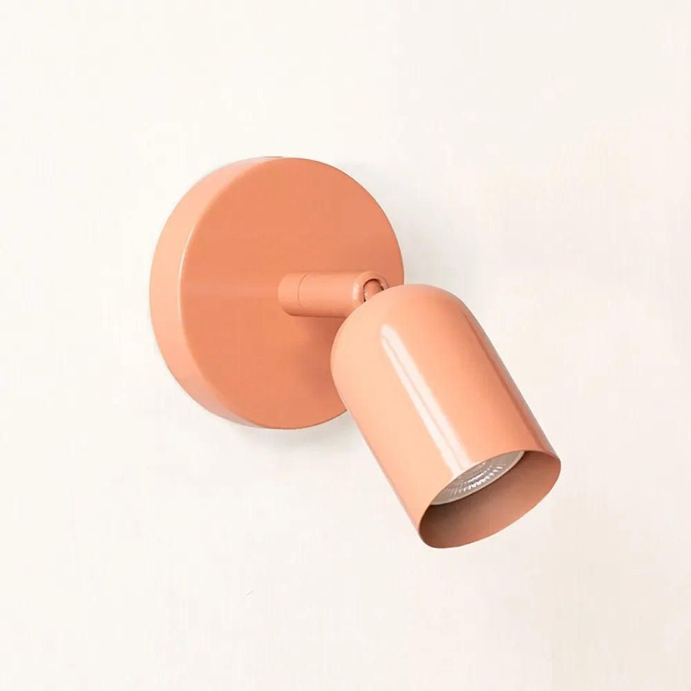 Applique murale LED Nordic Rotate – Luminaire minimaliste avec tête pivotante pour chambre, salon