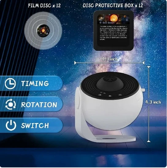Lampe de Table Projecteur de Galaxie