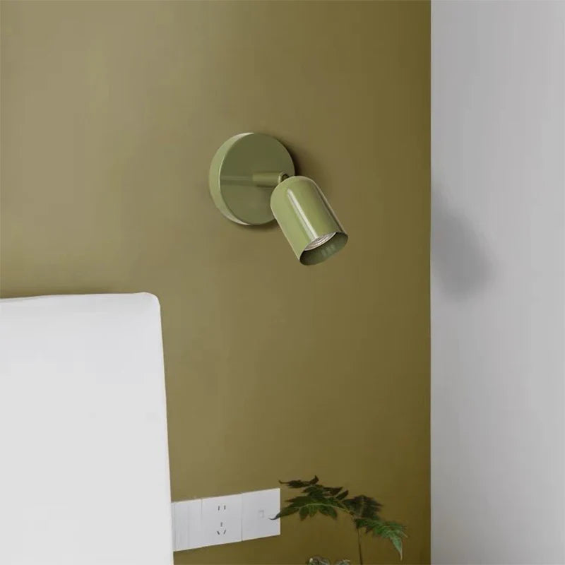 Applique murale LED Nordic Rotate – Luminaire minimaliste avec tête pivotante pour chambre, salon