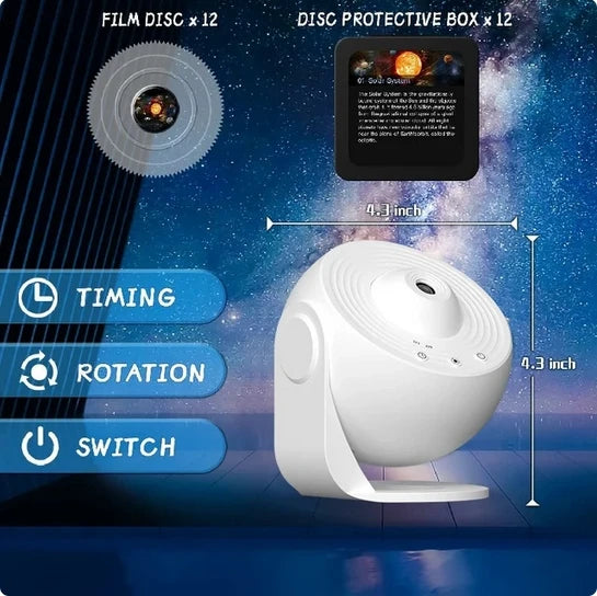 Lampe de Table Projecteur de Galaxie