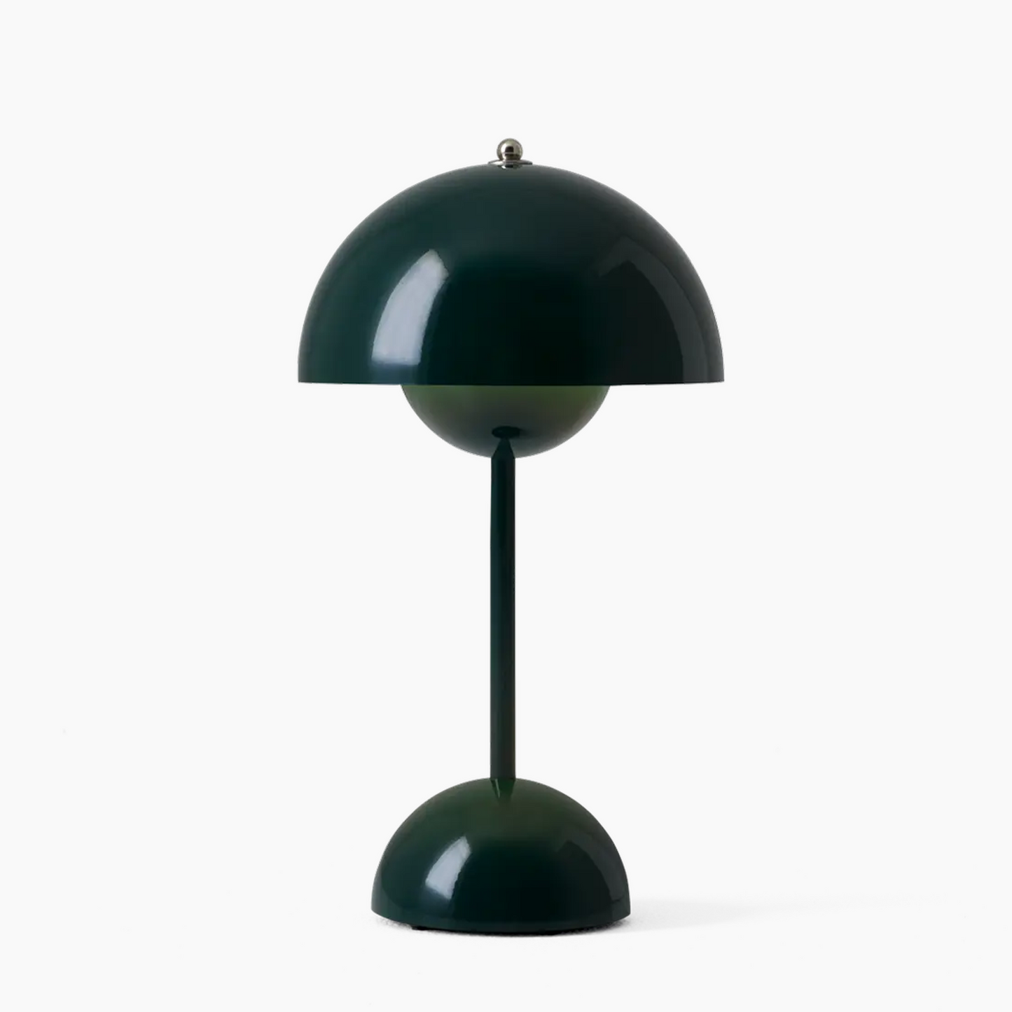 Lampe de Table Flowerpot V2 - Design Iconique par Verner Panton, Dimmable et Sans Fil