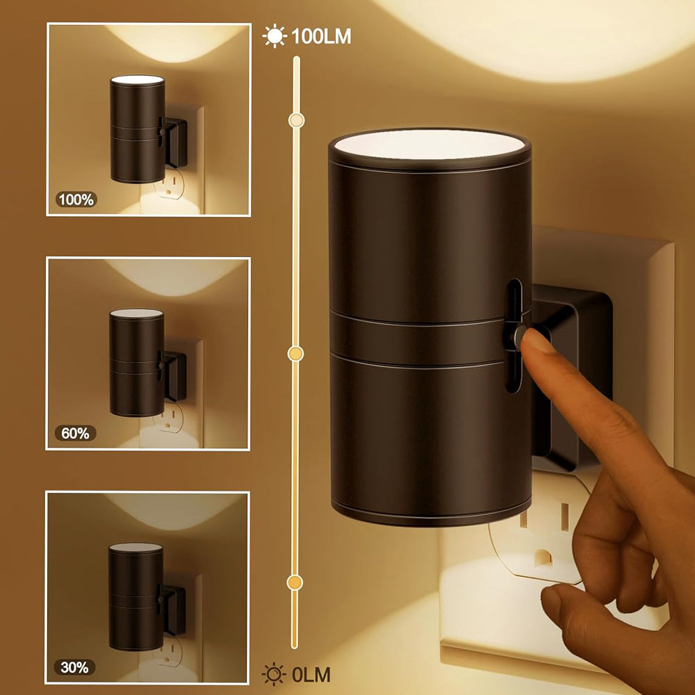 Lampe LED – Veilleuse Murale à Brancher sur Prise -37