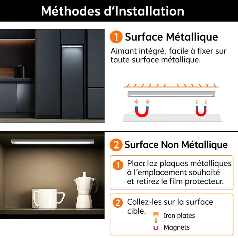 Lampe rechargeable sans fil