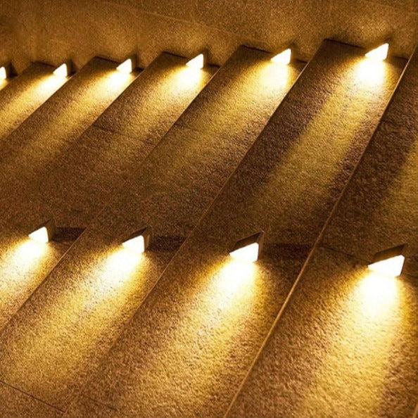 Éclairage d’escalier à énergie solaire