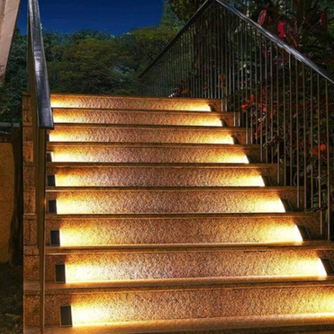 Éclairage d’escalier à énergie solaire