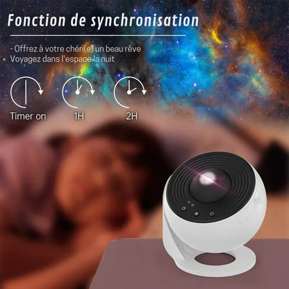 Lampe de Table Projecteur de Galaxie