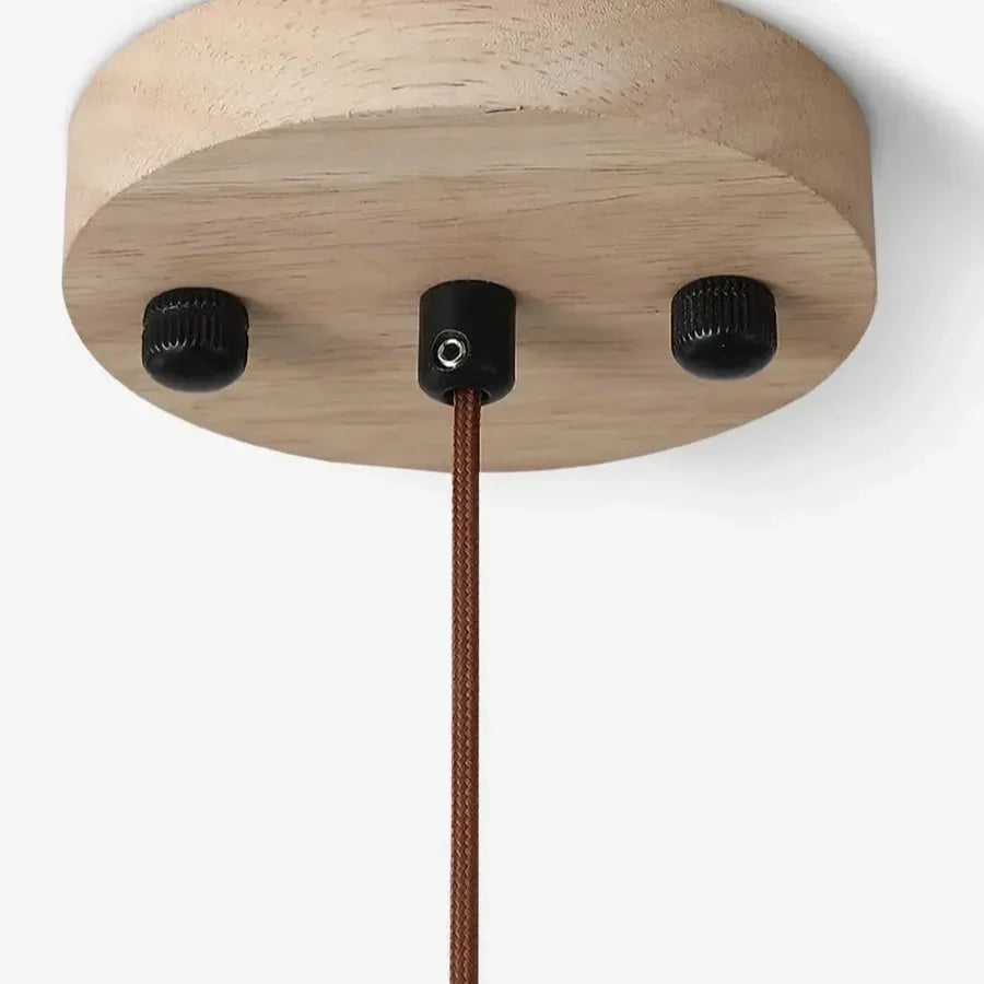 Suspension Travertin Pierre Naturelle Plate