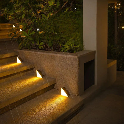 Éclairage d’escalier à énergie solaire