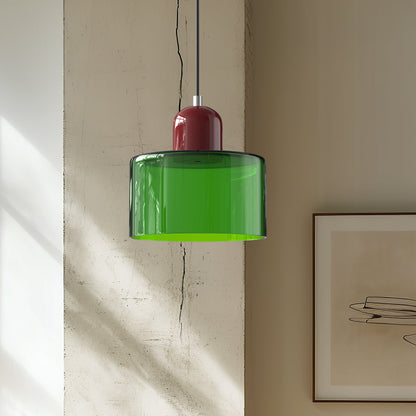 Lampe Suspendue en Verre – Design Créatif Bauhaus